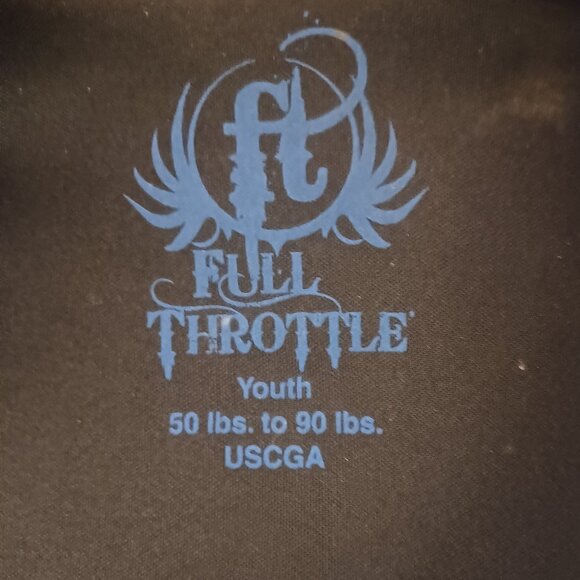 Full Throttle Children's Life Vest 50-90 lbs - Picture 5 of 5